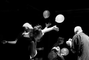 Blackbox? Semi-larp? Freeform? Balloon-form? I've lost track. White Death 2014. Photo: Li Xin.